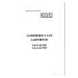 CASTOR CAG61NW Owners Manual
