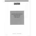 CASTOR CM1640T Owners Manual